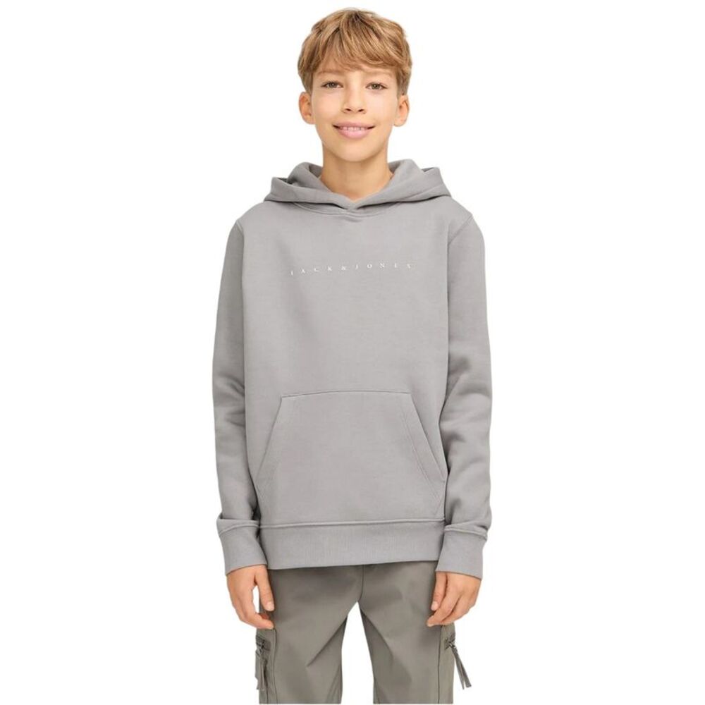 Jack And Jones Childrens/Kids Lettering Stars Hoodie / Ultimate Grey
